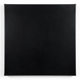 filled canvas of the color black by karl gerstner, 8 k scan