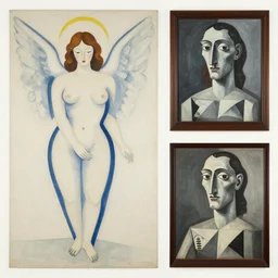 Healing Angel by Henri Matisse and Pablo Picasso and Salvador Dali