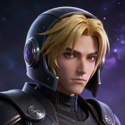 kylo ren without helmet, anime painting, 3d render, hyper realistic, dramatic lighting, the sky is a nebula on fire, 8k hdr pixiv dslr photo by Makoto Shinkai ilya kuvshinov and Wojtek Fus, digital art, concept art,