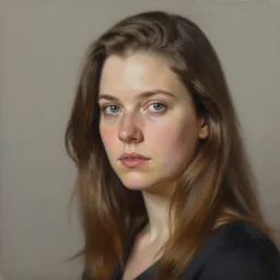 Fran Bow Dagenhart, realistic painting, high definition, digital art, matte painting, very detailed, realistic