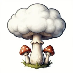 mushroom cloud medieval heraldry