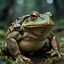 macro medium shot, rugged anthropomorphic muscular!!!!!!!! oversized!!!!!! ( ( ( ( ( ( ( ( ( ( ( ( frog ) ) ) ) ) ) ) ) ) ) ) ) ) barbarian hunter in deep forest, kodachrome film still