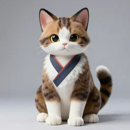 anthropomorphic edo period japanese cat, fursuit, cosplay, trending on instagram, photography, sigma 8 5 mm f / 1. 4, studio lighting