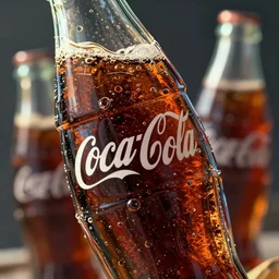 digital painting, cinematic lighting, trending artstation, vibrant colors, in the style of craola, concept art, photorealism, octane render, shallow depth of field, illustration, highly detailed, epic, gas bubbles in coca cola