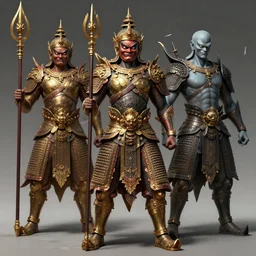 ultra high resolution sukhothai warlords by greg rutkowski and artgerm