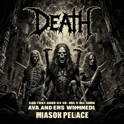 death metal album cover award winning masterpiece
