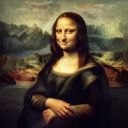 snoop dog as the Mona Lisa