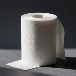 anthropomorphic paper towel roll