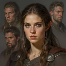 head and shoulders portrait of a barbarian, female, high fantasy, dnd, by artgerm, krenz cushart, luis royo, wlop