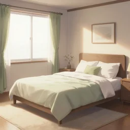 bedroom, anime