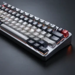 a mechanical keyboard designed by dieter rams, 3 d render, unreal engine 5, cinematic lighting, high detail product photo