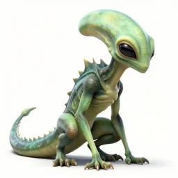reptilian alien, photo