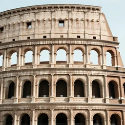 the colosseum but in every window there are eyes