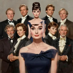 wideangle!! portrait shot of audrey hepburn, intricate, elegant, highly detailed, centered, digital painting, artstation, concept art, smooth, sharp focus, illustration, artgerm, tomasz alen kopera, peter mohrbacher, donato giancola, joseph christian leyendecker, wlop, boris vallejo
