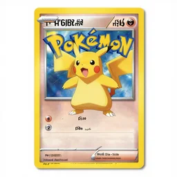 A Pokémon card from 1800