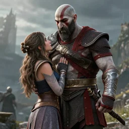 Cj marrying with Kratos
