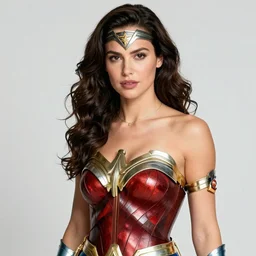 Picture of Bulgarian actress Neda Spasova as Wonder Woman