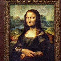 Mona Lisa question if she is real or if she is a painting, Mona Lisa painting,