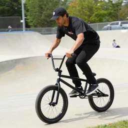 tony hawk rides a bmx bike for the first time