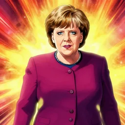 Angela Merkel in Dragon ball z