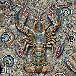 portrait of epic lobster. highly detailed, digital painting, concept art, smooth, sharp focus, illustration, art by greg rutkowski