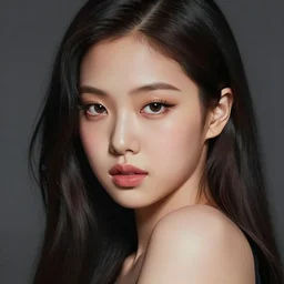 portrait of jossi of blackpink, highly detailed, digital painting, smooth, sharp focus, illustration, ultra realistic, 8 k, strong and powerful confident art by artgerm and greg rutkowski and alphonse mucha