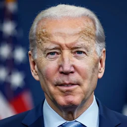 color still shot of joe biden on predator 1 9 8 7, face closeup,