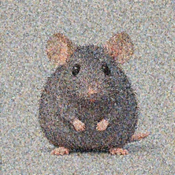 a rat with the face in the shape of Lysoform, trending at artstation