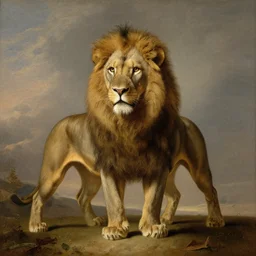 lion hunter by rembrandt