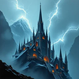 simple oil painting of anor londo from dark souls, volumetric lightning, soft brush, trending on artstation, detailed, davinci, vermeer, rembrandt, very beautiful