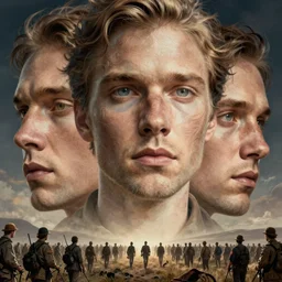 procedural human in the wild, long shot by martin johnson heade and jacek yerka, inspired by ross tran, epic, huge scale, beautiful fine face features, intricate high details, sharp, ultradetailed