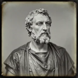 A daguerreotype photograph of Nero.