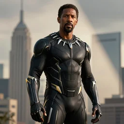 Denzel Washington as Black Panther