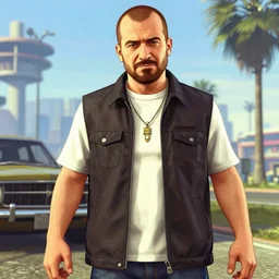 gta v hd wallpaper depicting pewdiepie