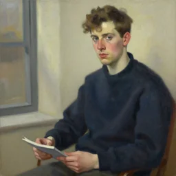 a painting in the style of charlie bowater and in the style of alphonse osbert. smooth, sharp focus.