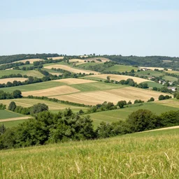 A hyperrealistic landscape in France.