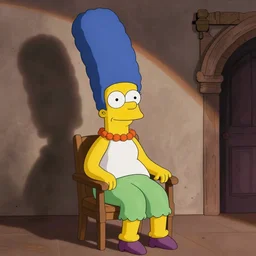 the death of marge simpson by jacques - louis david