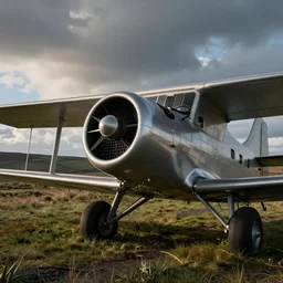 an Irish plane with googly eyes