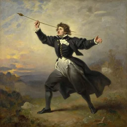 the slings and arrows of outrageous fortune,, victorian, oil