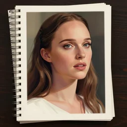 asset sheet, material study, vector thor anime natalie portman portrait