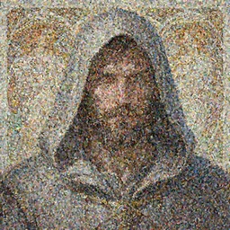 epic portrait an hooded man with a beard and serious face, digital painting, artstation, concept art, soft light, hdri, smooth, sharp focus, illustration, fantasy, intricate, elegant, highly detailed, D&D, matte painting, in the style of Greg Rutkowski and Alphonse Mucha and artemisia, 8k, highly detailed, jurgens, rutkowski, bouguereau, pastoral, rustic, georgic, detailed concept art, illustration, colorful pastel, painting, detail, ultra detailed, digital art, 4K,