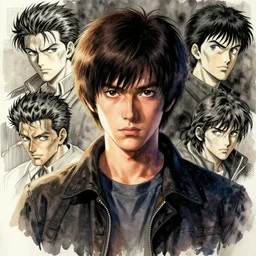 portrait, Donnie Darko, watercolor, dramatic lighting, cinematic, establishing shot, extremely high detail, foto realistic, cinematic lighting, pen and ink, intricate line drawings, by Yoshitaka Amano, Ruan Jia, Kentaro Miura, Artgerm, post processed, concept art, artstation, matte painting, style by eddie mendoza, raphael lacoste, alex ross