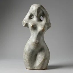 art nouveau formless sculpture