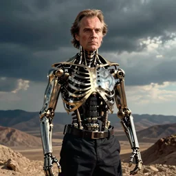 Jack Nicholson plays Terminator, epic scene where his endoskeleton gets exposed
