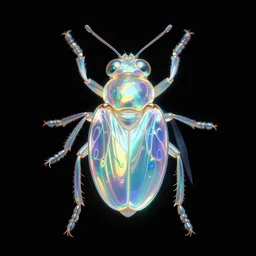 full shot of irridescent insect hologram, holography, unsplash, neon iridescence, glowing neon, luminescence, volumetric cinematic lighting, highly detailed, cedric peyravernay maciej kuciara, uhd 8 k, shallow depth of field