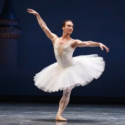 nicholas cage ballet dancer in disney world detailed, cinematic