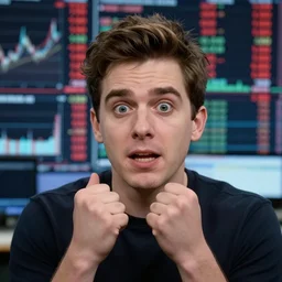the kekw guy reacts to the stock market crash