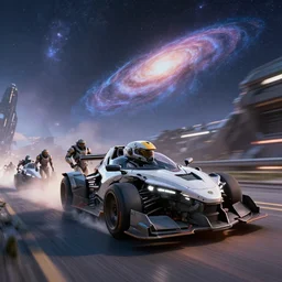 high tech race from another galaxy, highly detailed, mass effect, realistic, 8 k