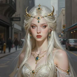 a portrait of mazzy star as a sorceress, urban motifs, intricate, elegant, highly detailed, digital painting, trending on artstation, concept art, smooth sharp focus, illustration, art by artgerm and greg rutkowski