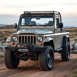 fiat 5 0 0 offroad truck, uncropped